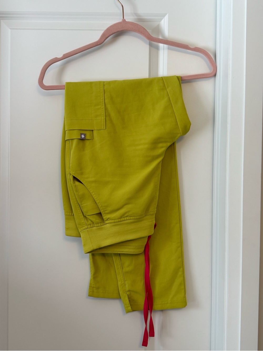 Figs Women's Yola Pants in Limeade